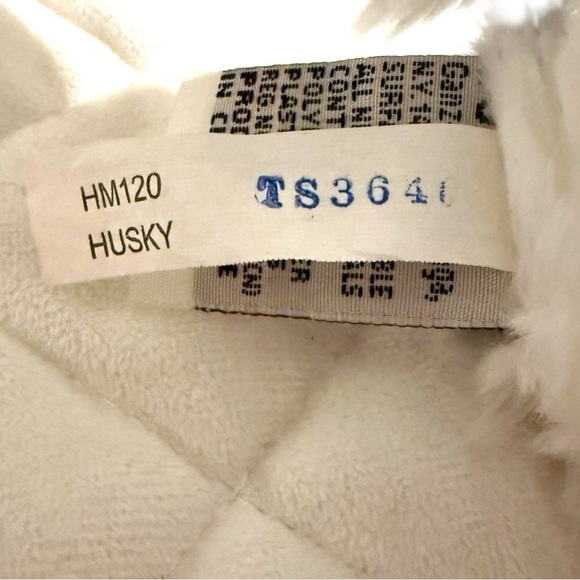 Ganz Webkinz Husky Plush Stuffed Animal Dog HM120 Gray White Retired - Picture 13 of 13